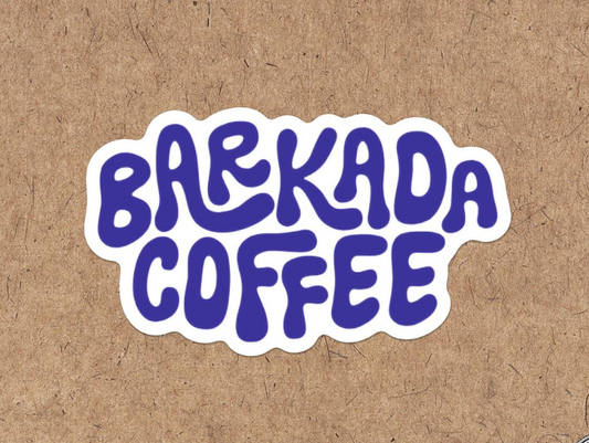 Barkada Coffee Sticker (3x2)